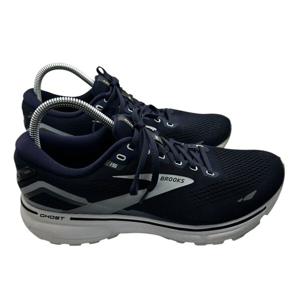 Brooks Other - Brooks Ghost 15 Running Shoes Navy Blue Men’s Size 12 D Regular Neutral